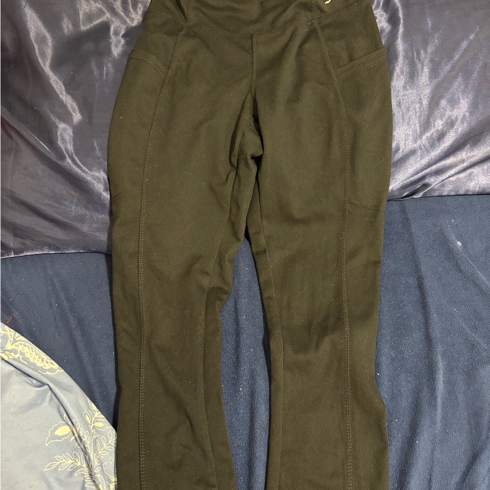 Black High-Waisted Pants